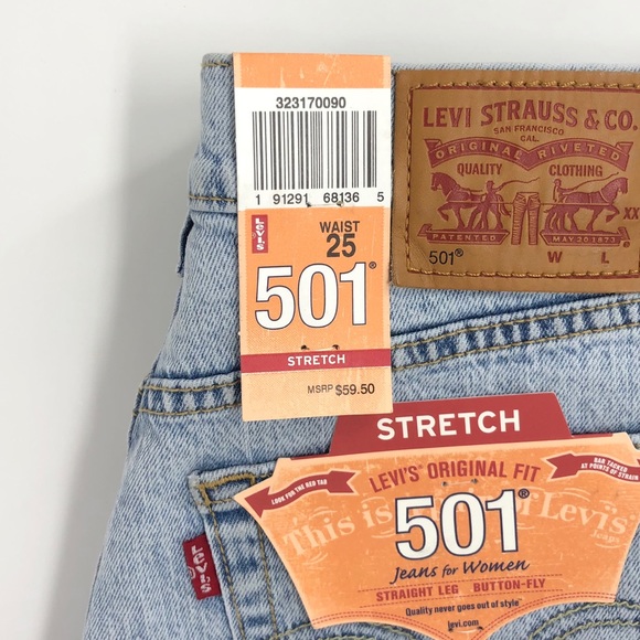 LEVI'S | 501 Button Fly Shorts - Picture 5 of 5